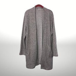 Long Sleeve Coatigan with Pockets